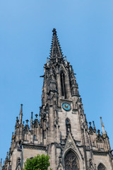 Fototapeta na wymiar View on Church of Saint Elizabeth in Basel