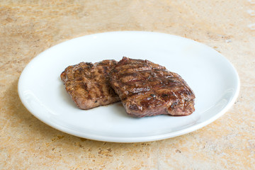 Grilled Steak or beef with sauce