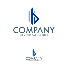 Creative Architecture, Construction and Real Estate Logo Template