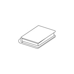 Book icon. Element of book for mobile concept and web apps icon. Outline, thin line icon for website design and development, app development