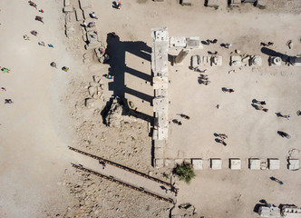Apollo temple ruins in Side -Turkey