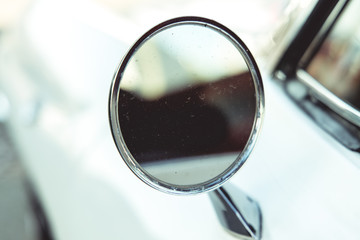 Old Car Mirror