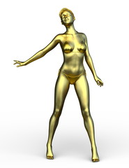Fototapeta premium 金の像