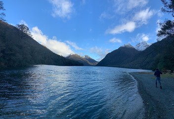 Lake Gunn Viewpoint New Zealand