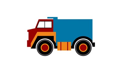 truck box logo vector