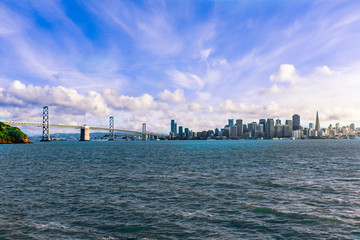 Obraz premium San Francisco from Treasure Island.