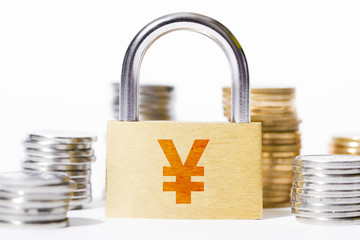 Password lock and wealth, financial security