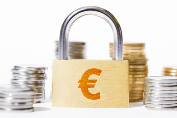 Password lock and wealth, financial security