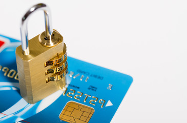 Password lock and bank card, secure funds