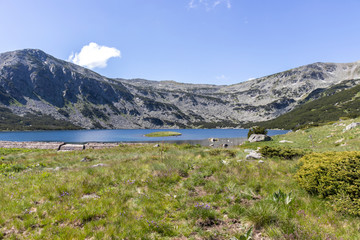Amazing view of The Stinky Lake (Smradlivoto Lake), Rila mountain, Bulgaria