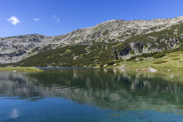 Amazing view of The Stinky Lake (Smradlivoto Lake), Rila mountain, Bulgaria