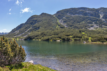 Amazing view of The Stinky Lake (Smradlivoto Lake), Rila mountain, Bulgaria