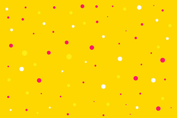 Abstract seamless yellow pattern. Vector illustration