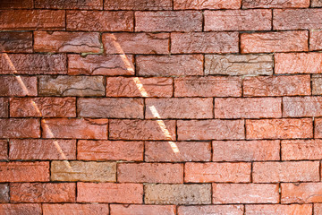 old red brick wall background
