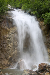 Fototapeta na wymiar Peaceful Waterfall