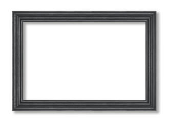 Black frame Isolated On White Background