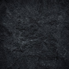 Dark grey black slate background or texture.