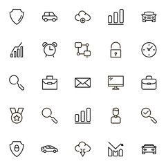 Line icon set