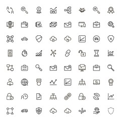 Line icon set
