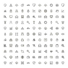 Line icon set