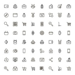 Line icon set
