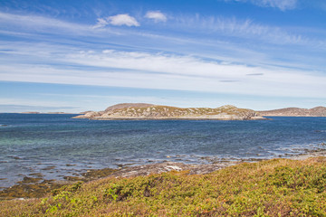 Fjordlandschaft bei Sandviksberget