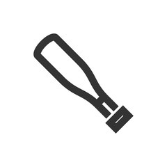 Outline Icon - Baseball bat