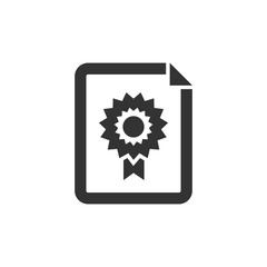 Outline Icon - Contract document