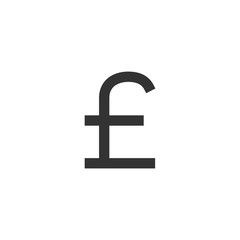 Outline Icon - Pound sterling symbol