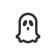 Outline Icon - Halloween ghost