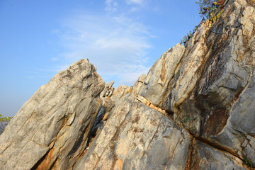 Fototapeta premium Beautiful view of the picturesque rock