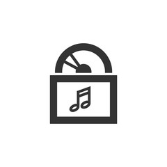 Outline Icon - Music album