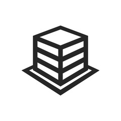 Outline Icon - Printing stack