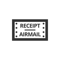 Outline Icon - Logistic receipt