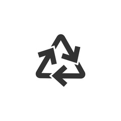 Outline Icon - Recycle symbol