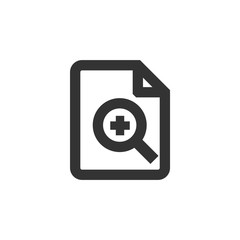 Outline Icon - Magnifier