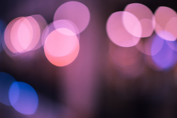 abstract background with bokeh lights