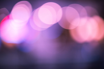 abstract background with bokeh lights