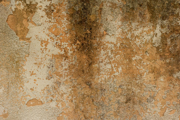 Texture of a concrete wall with cracks and scratches which can be used as a background