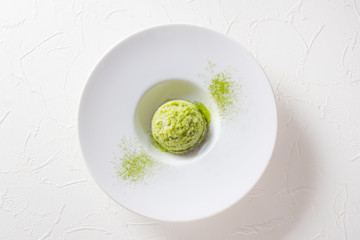 抹茶アイス Matcha ice cream 