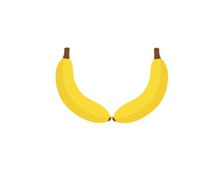 Banana Logo Template vector