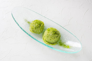 抹茶アイス Matcha ice cream 