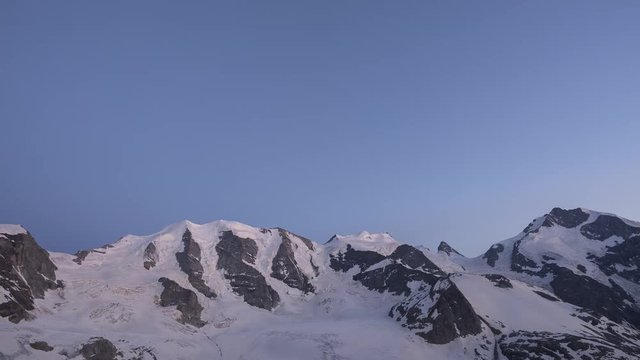 Timelapse Berninamassiv
