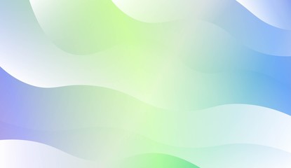 Modern Background With Dynamic Effect. For Futuristic Ad, Booklets. Vector Illustration with Color Gradient.