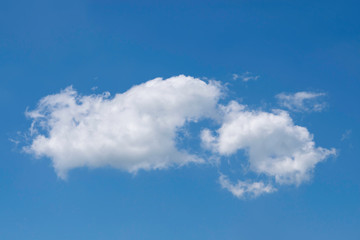blue sky with white clouds