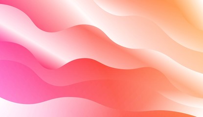 Modern Background With Dynamic Effect. For Your Design Wallpapers Presentation. Vector Illustration with Color Gradient.
