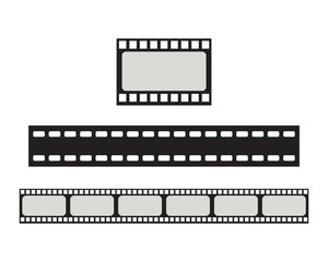 film strip logo vector