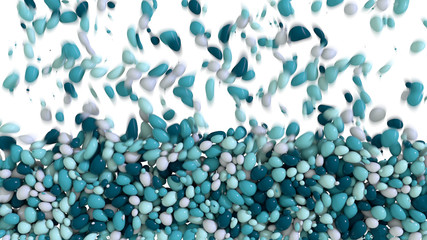 Multicolored marmalade marshmallow sweets soft body lollipops capsules, tablets background