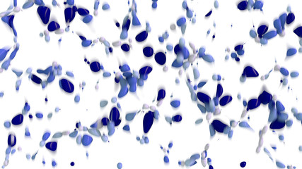 Multicolored marmalade marshmallow sweets soft body lollipops capsules, tablets background