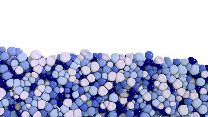 Multicolored marmalade marshmallow sweets soft body lollipops capsules, tablets background